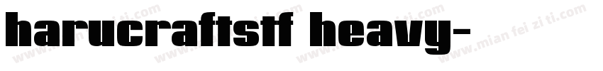 harucraftstf heavy字体转换